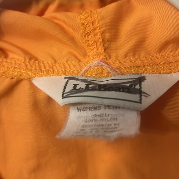 L.L. Bean Orange and Red Lightweight Jacket 310 - Picture 11 of 12